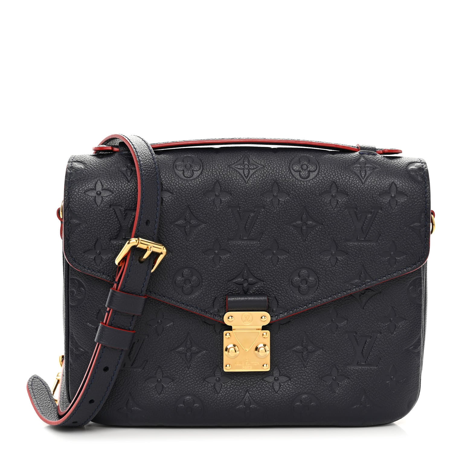 Louis Vuitton Empreinte Pochette Metis Marine Rouge 1 of 12