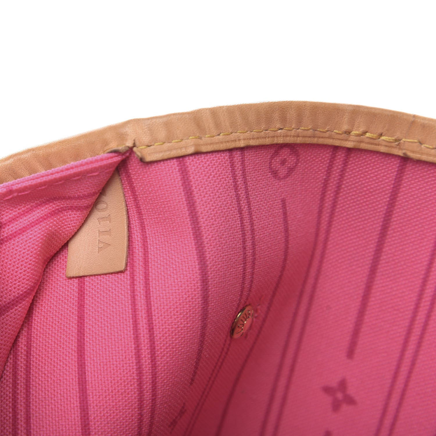 Louis Vuitton Monogram Roses Neverfull MM 9 of 9
