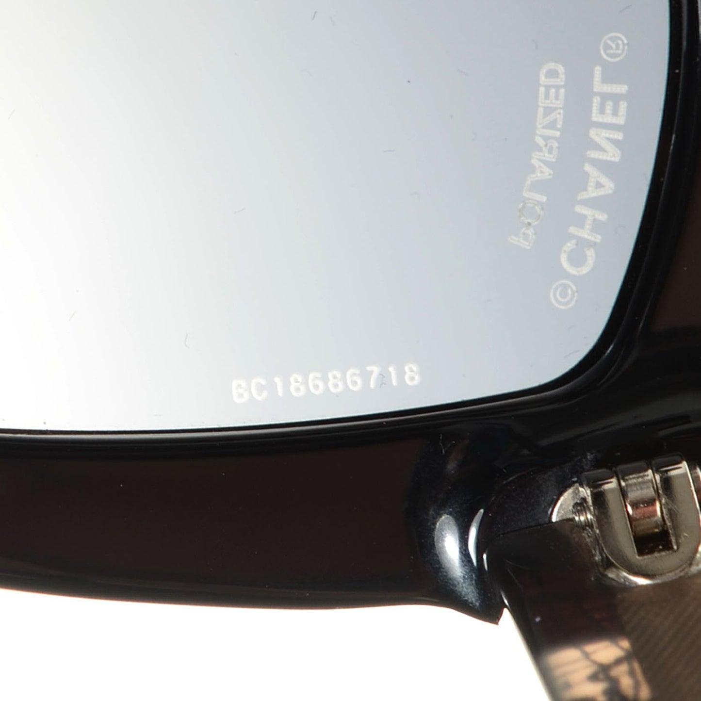 Lace Effect Sunglasses Black 5296-A
