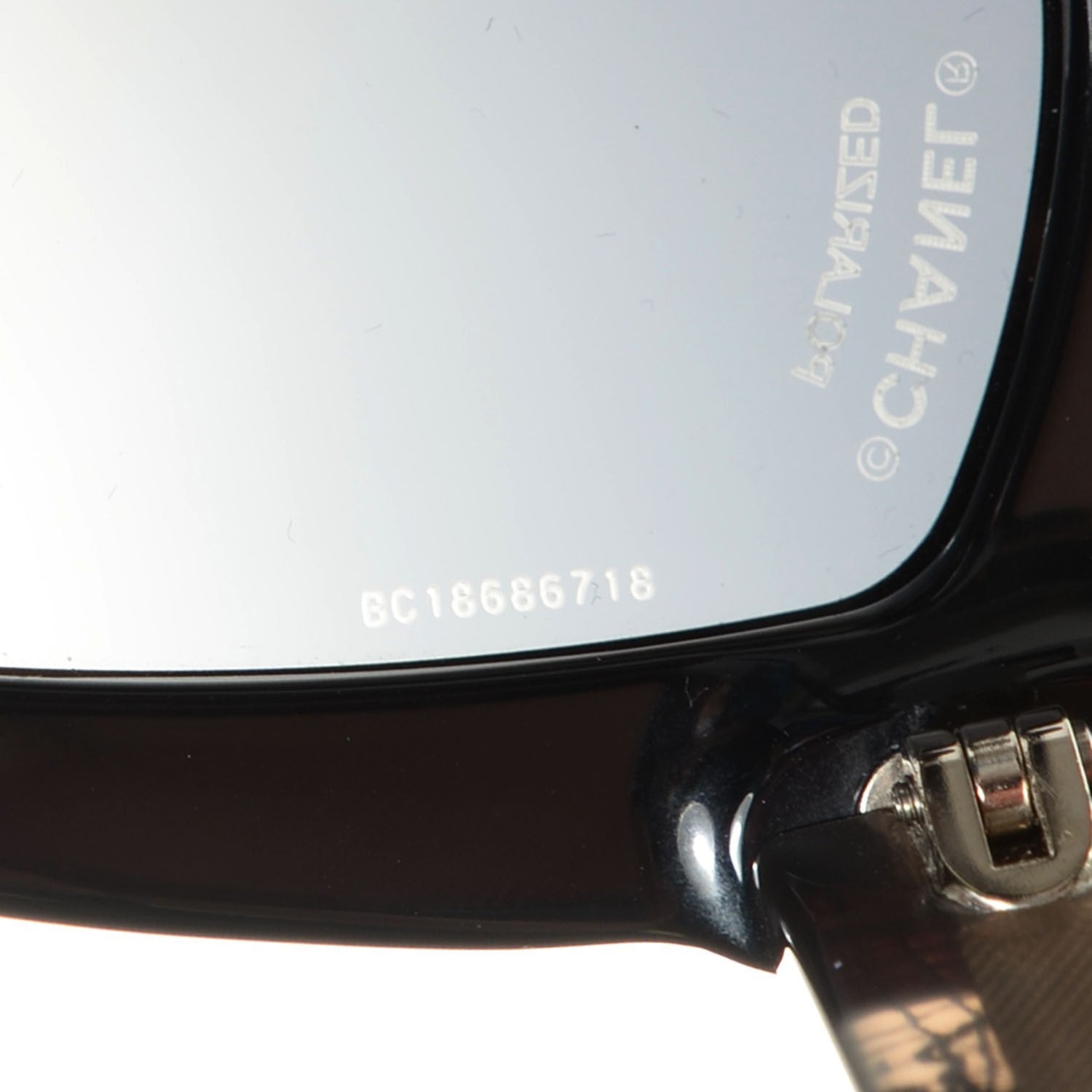 Chanel Lace Effect Sunglasses Black 5296-A 5 of 5