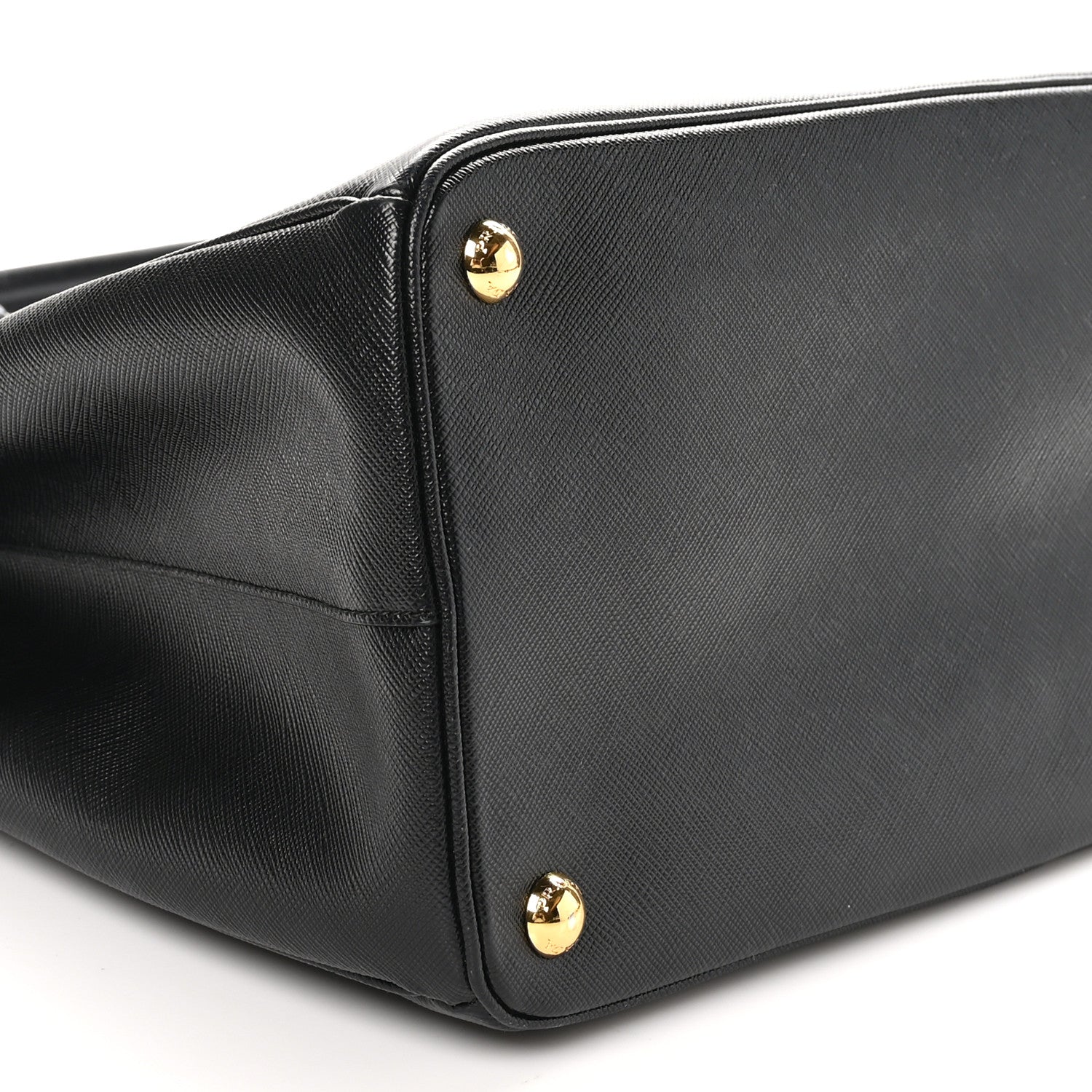 Prada Saffiano Lux Parabole Tote Black 8 of 9