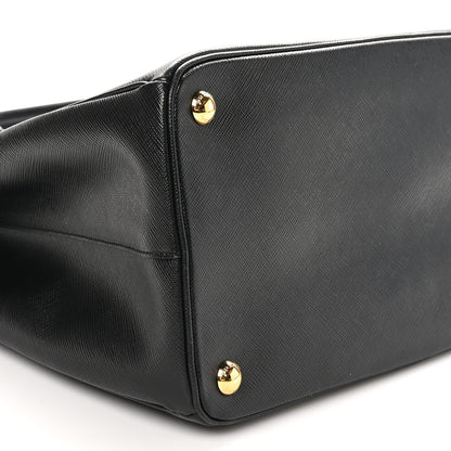 Prada Saffiano Lux Parabole Tote Black 8 of 9