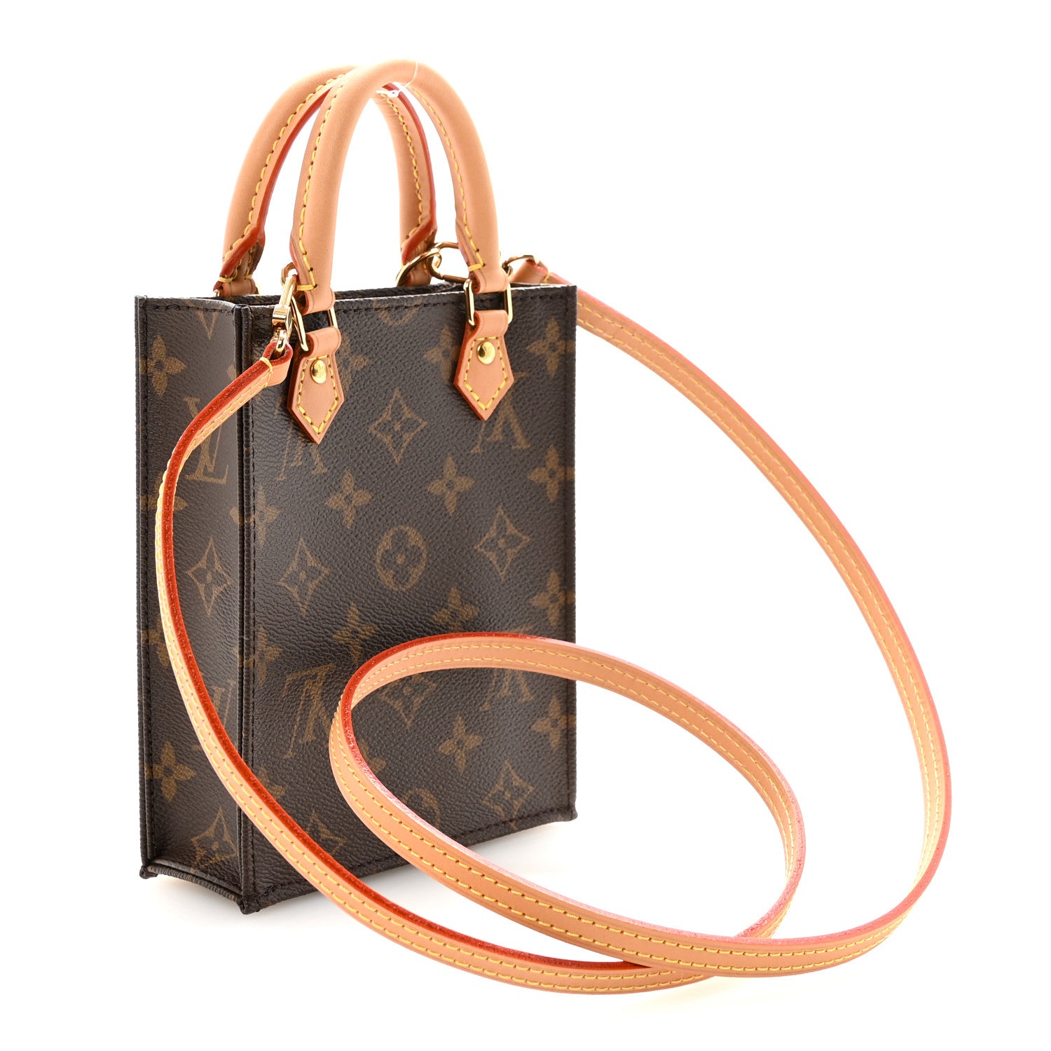 Louis Vuitton Monogram Petit Sac Plat 3 of 10