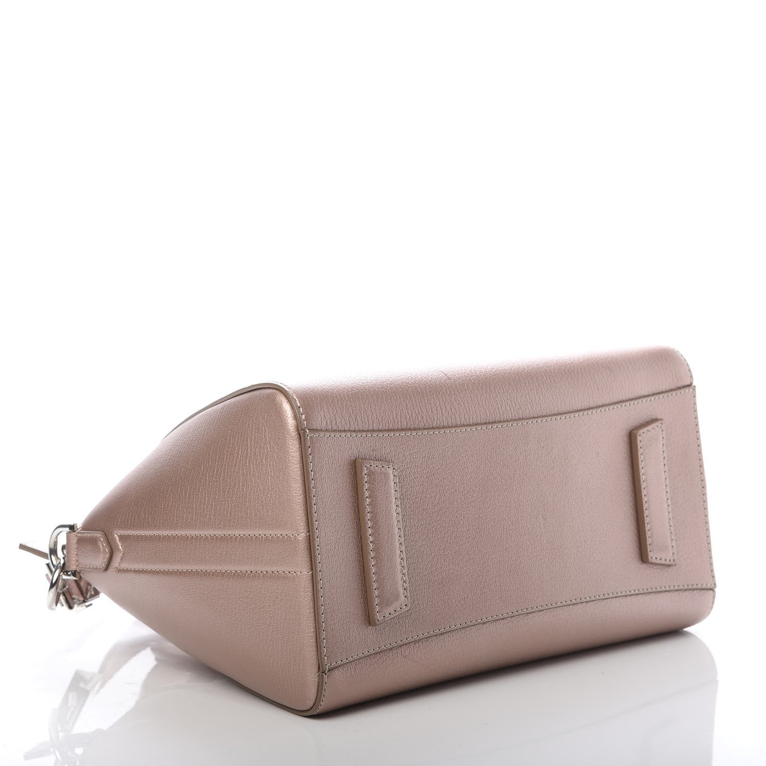 Givenchy Metallic Sugar Goatskin Small Antigona Light Pink 4 of 13