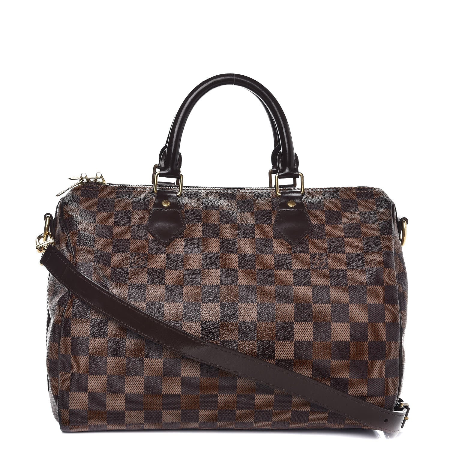 Louis Vuitton Damier Ebene Speedy Bandouliere 30 1 of 10