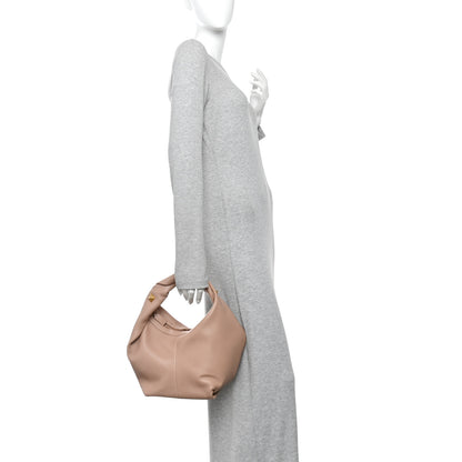 Valentino Garavani Nappa Small Roman Stud Hobo Rose Cannelle 2 of 9