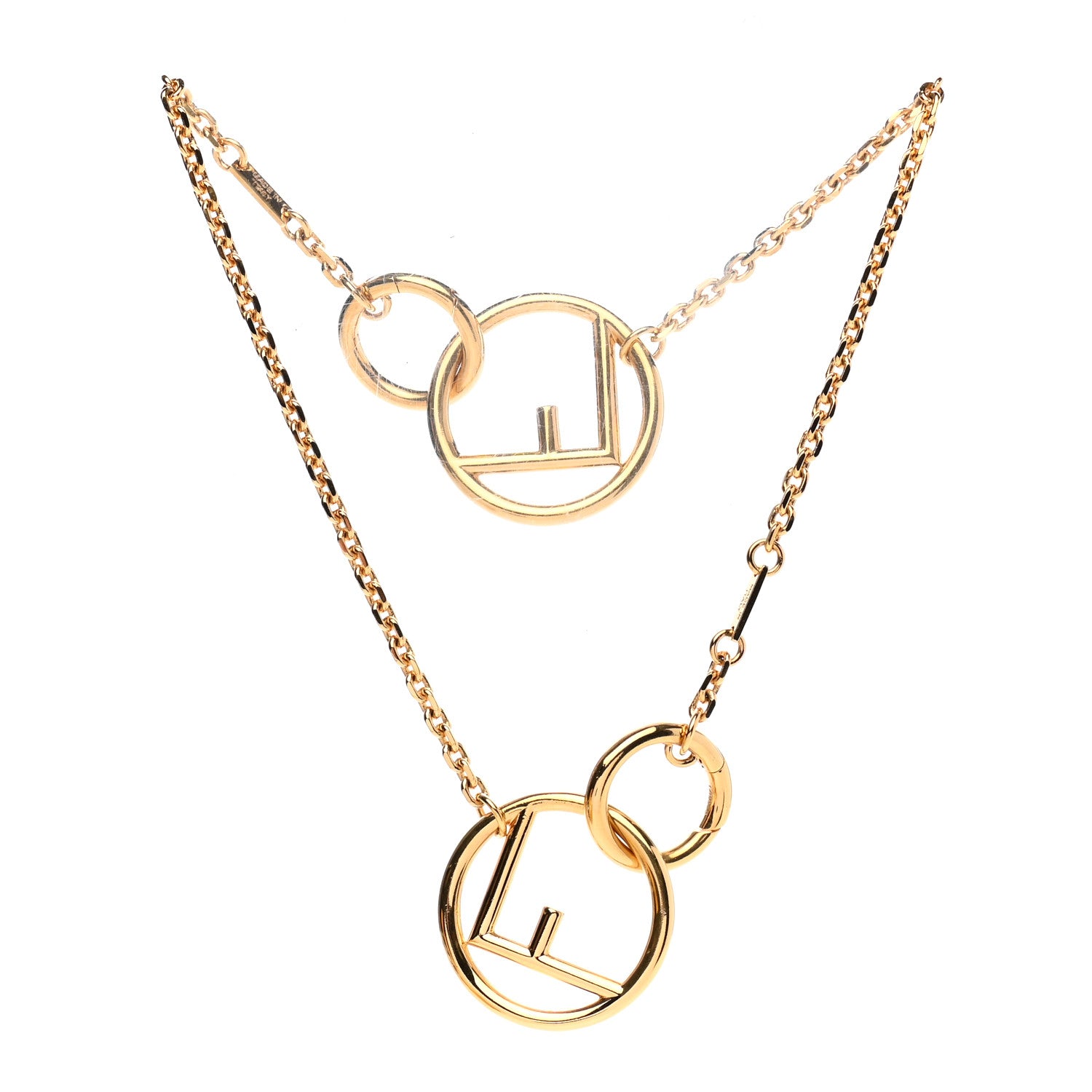 Fendi Metal F is Fendi Necklace Gold 3 of 9