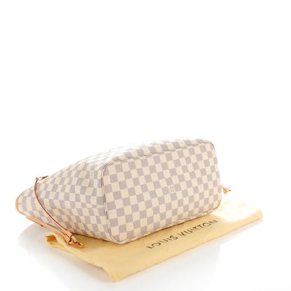 Louis Vuitton Damier Azur Neverfull MM 4 of 7