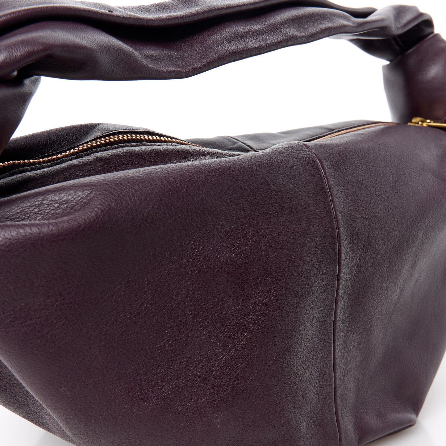 Nappa Mini Double Knot Bag Grape