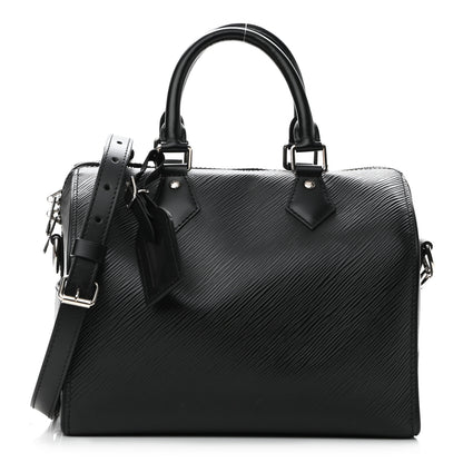 Louis Vuitton Epi Speedy Bandouliere 25 Black 1 of 9