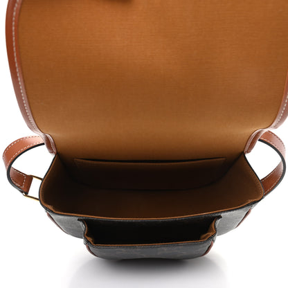 Celine Triomphe Canvas Medium Folco Bag Tan 5 of 8