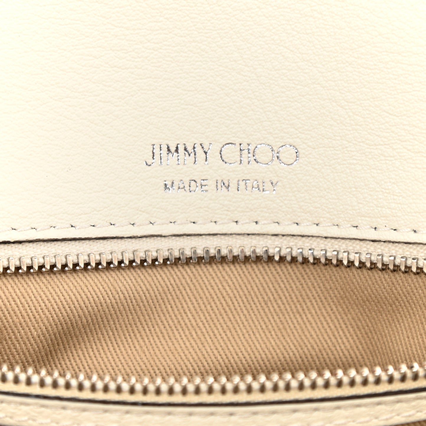 Calfskin Crystal Medium Cheri Top Handle Bag Milk