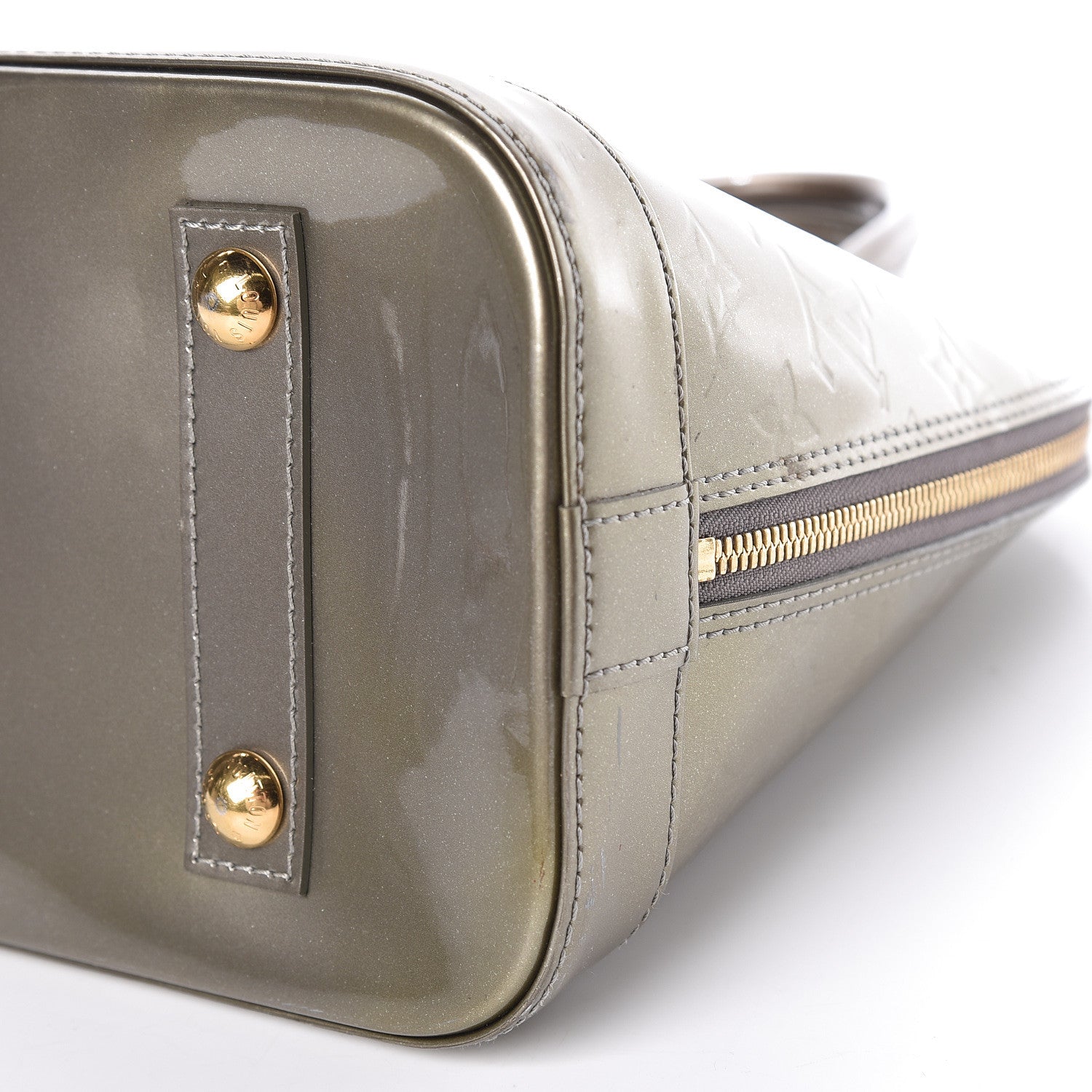 Louis Vuitton Vernis Alma PM Gris Art Deco 11 of 11