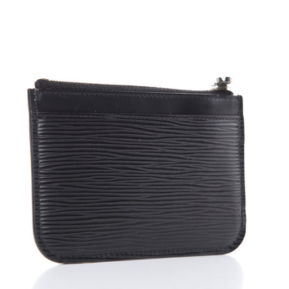 Louis Vuitton Epi Key Pouch Black 3 of 7