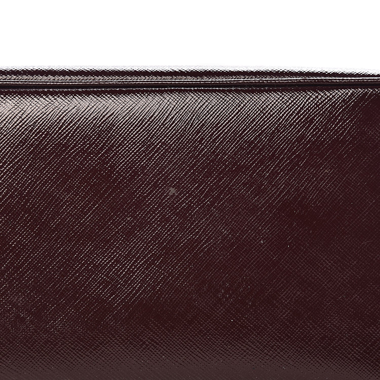 Prada Saffiano Vernice Medium Promenade Tote Granato 16 of 18