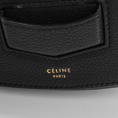 Celine Baby Grained Calfskin Small Trotteur Dark Taupe 8 of 10