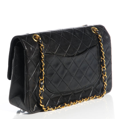 Chanel Lambskin Medium Double Flap Black 3 of 9