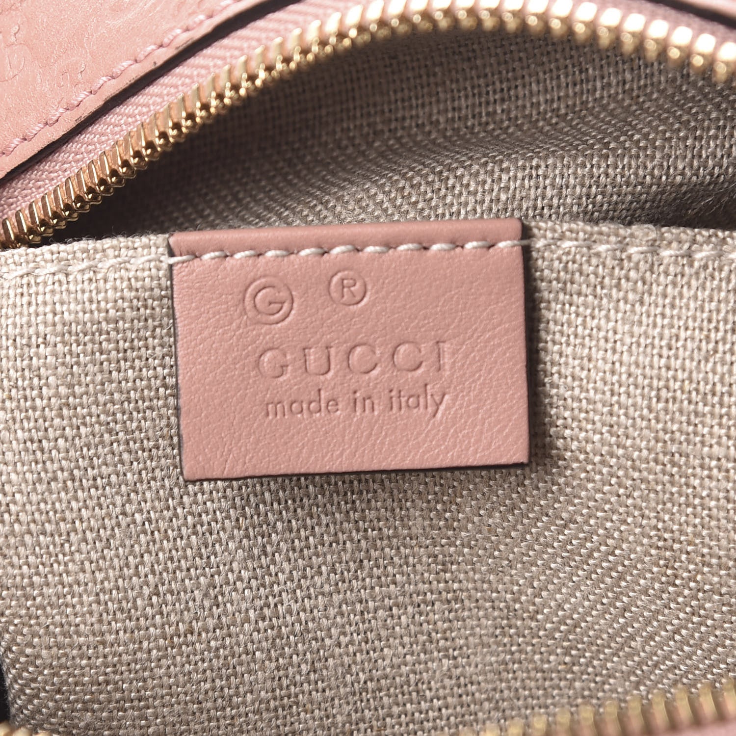 Gucci Soft Microguccissima Mini Bree Messenger Bag Soft Pink 9 of 10