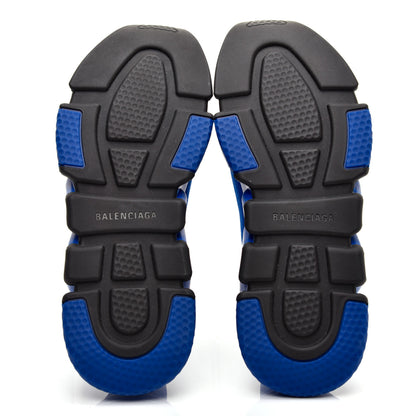 Balenciaga Neoprene Knit Womens Speed Sneakers 42 Bleu Black 5 of 9