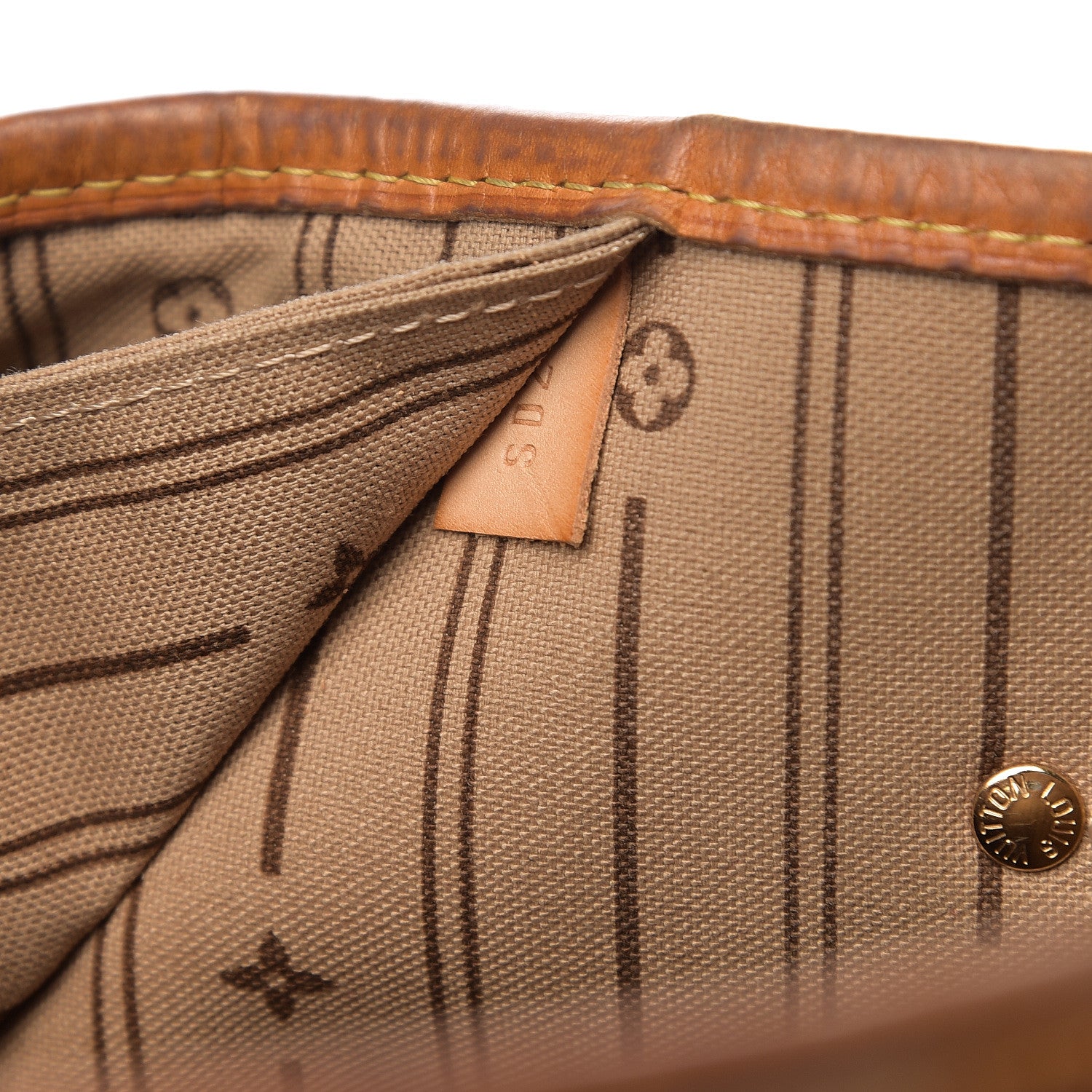 Louis Vuitton Monogram Neverfull MM 7 of 14