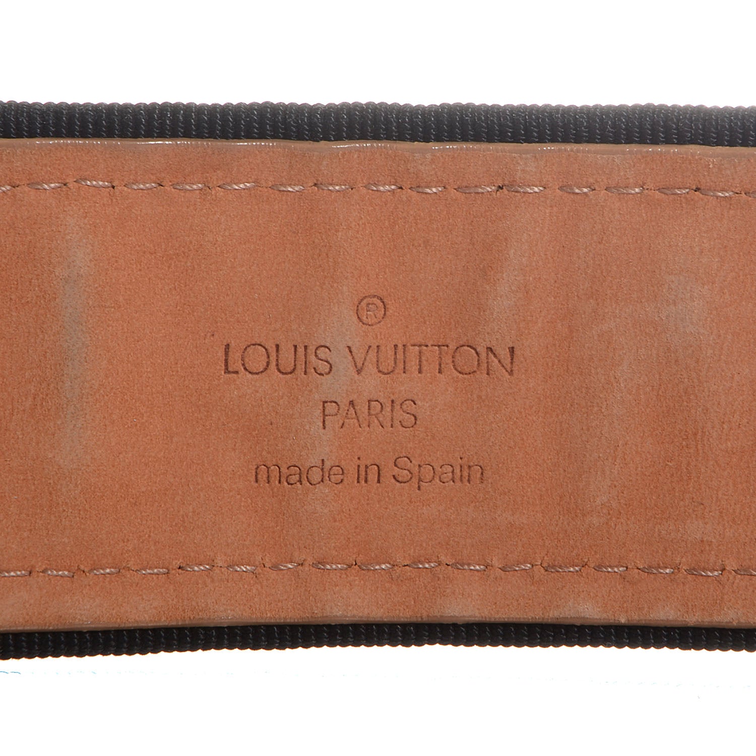 Louis Vuitton Monogram Motard Belt Black 80 32 5 of 8