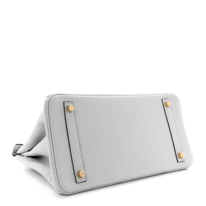 Hermes Togo Birkin 30 Bleu Pale 4 of 13