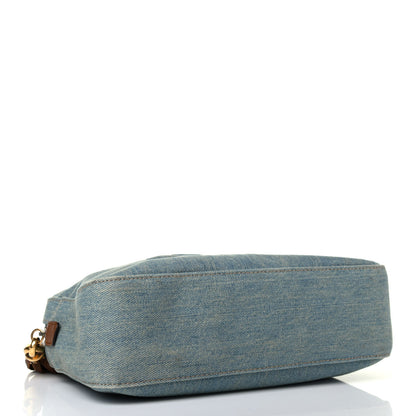 Gucci Denim Small Soho Bowler Blue 3 of 4