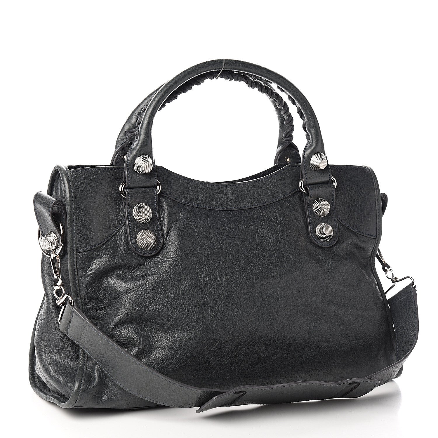 Balenciaga Agneau Giant 21 Silver Hardware City Anthracite 2 of 9
