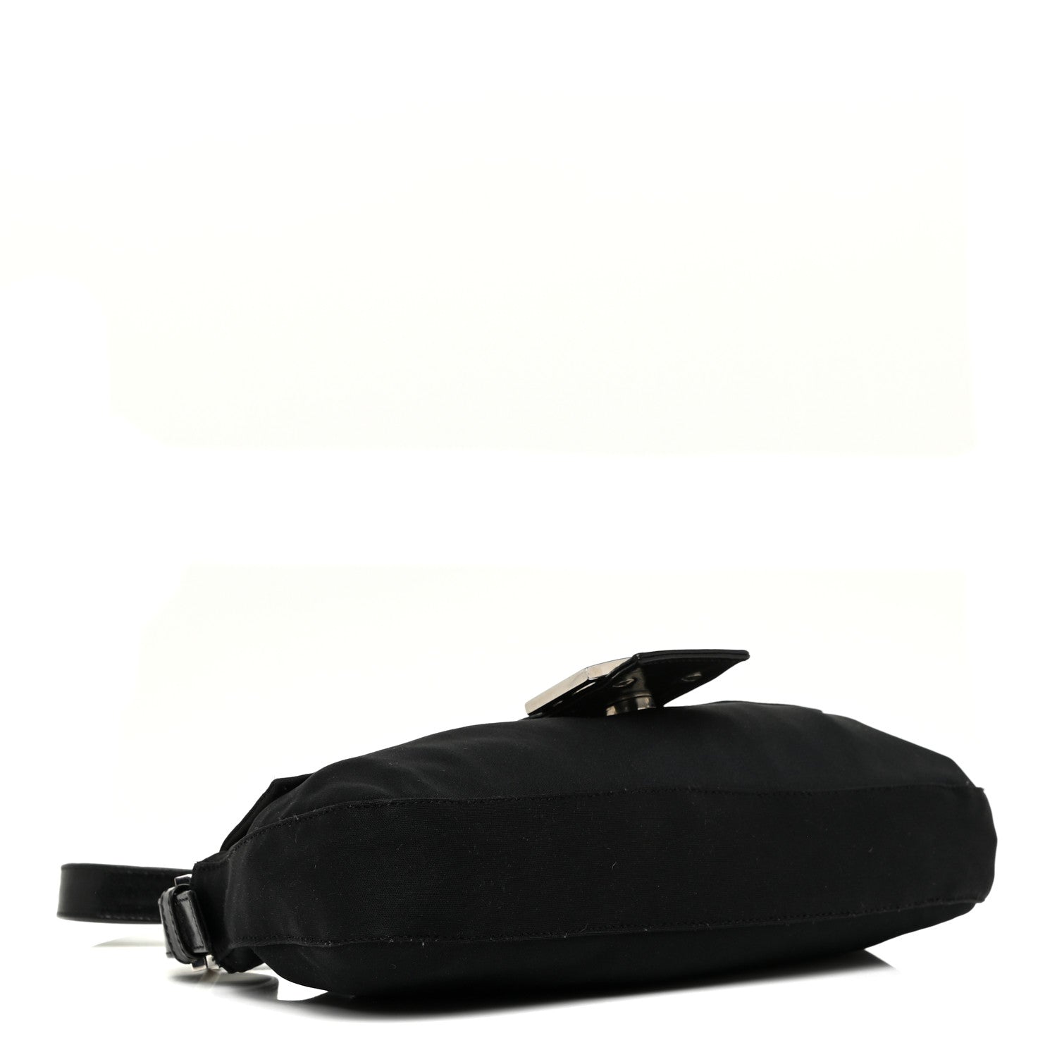 Fendi Nylon Baguette Bag Black 3 of 14
