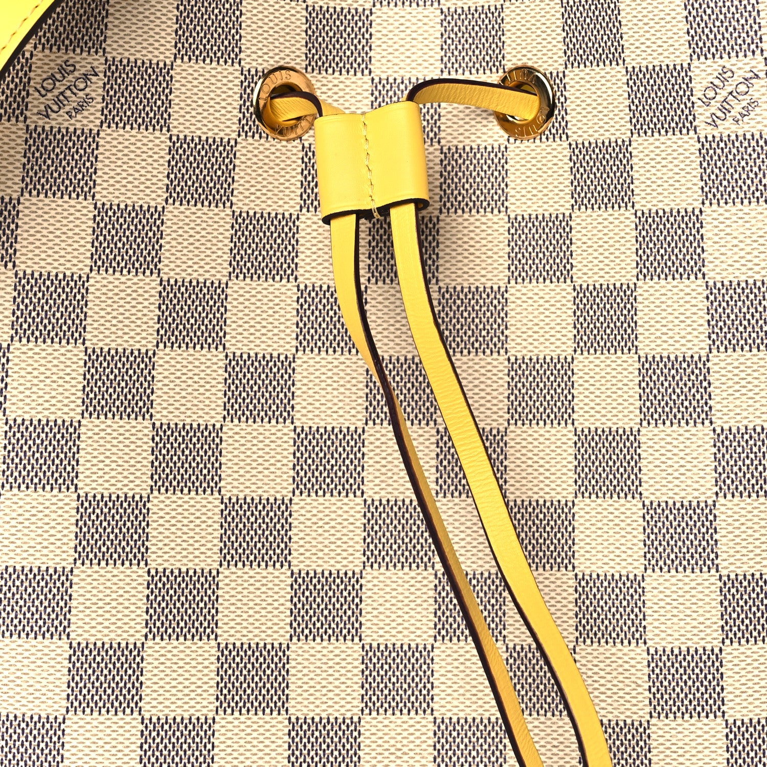 Louis Vuitton Damier Azur Neonoe MM Pineapple 7 of 13