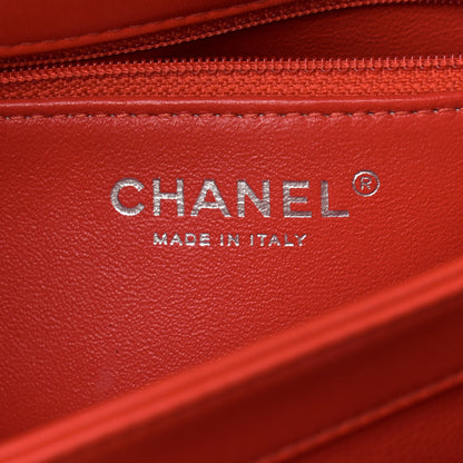 Chanel Lambskin Quilted Medium Trendy CC Flap Red 6 of 18