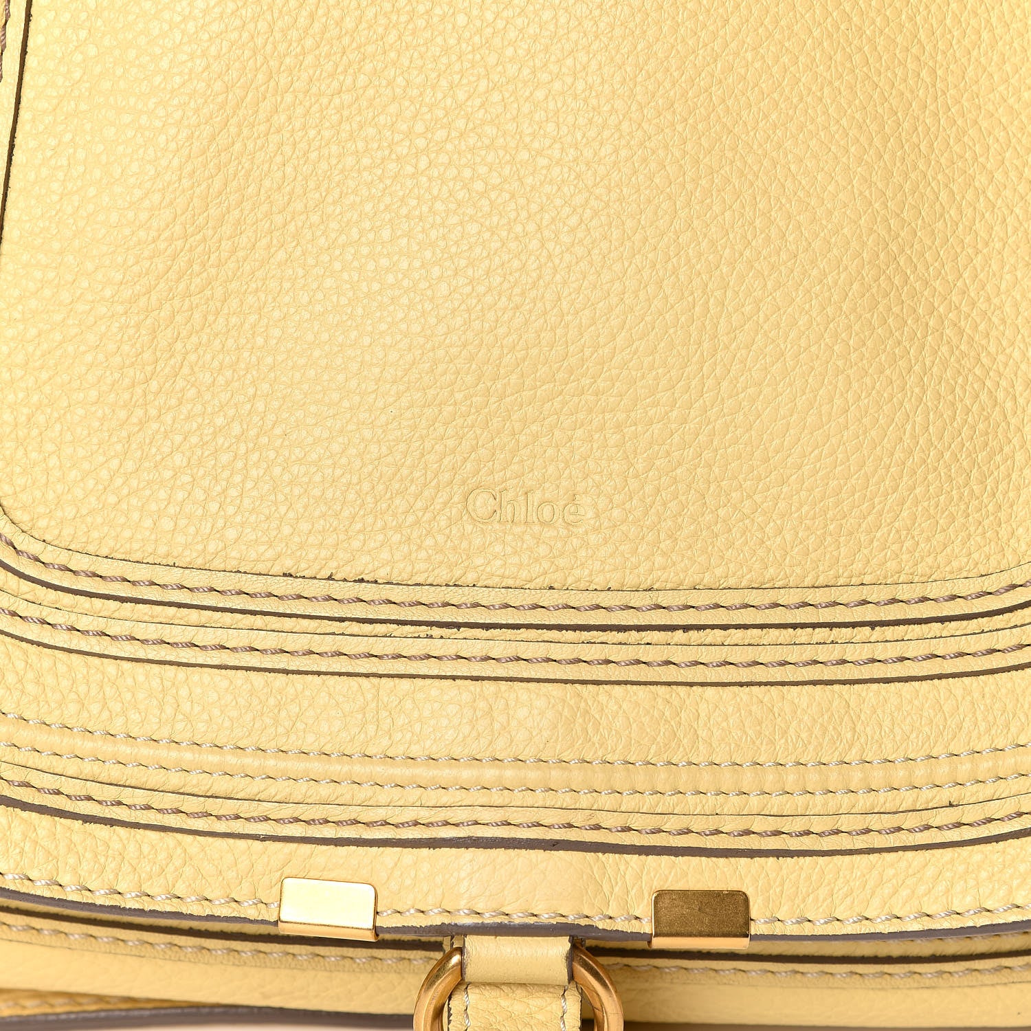 Chloe Calfskin Medium Marcie Satchel Sunlight 8 of 16