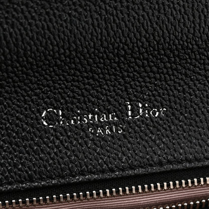 Christian Dior Grained Calfskin Medium Diorama Flap Bag Black 6 of 12