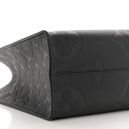 Louis Vuitton Empreinte Monogram Giant Onthego MM Black 8 of 9