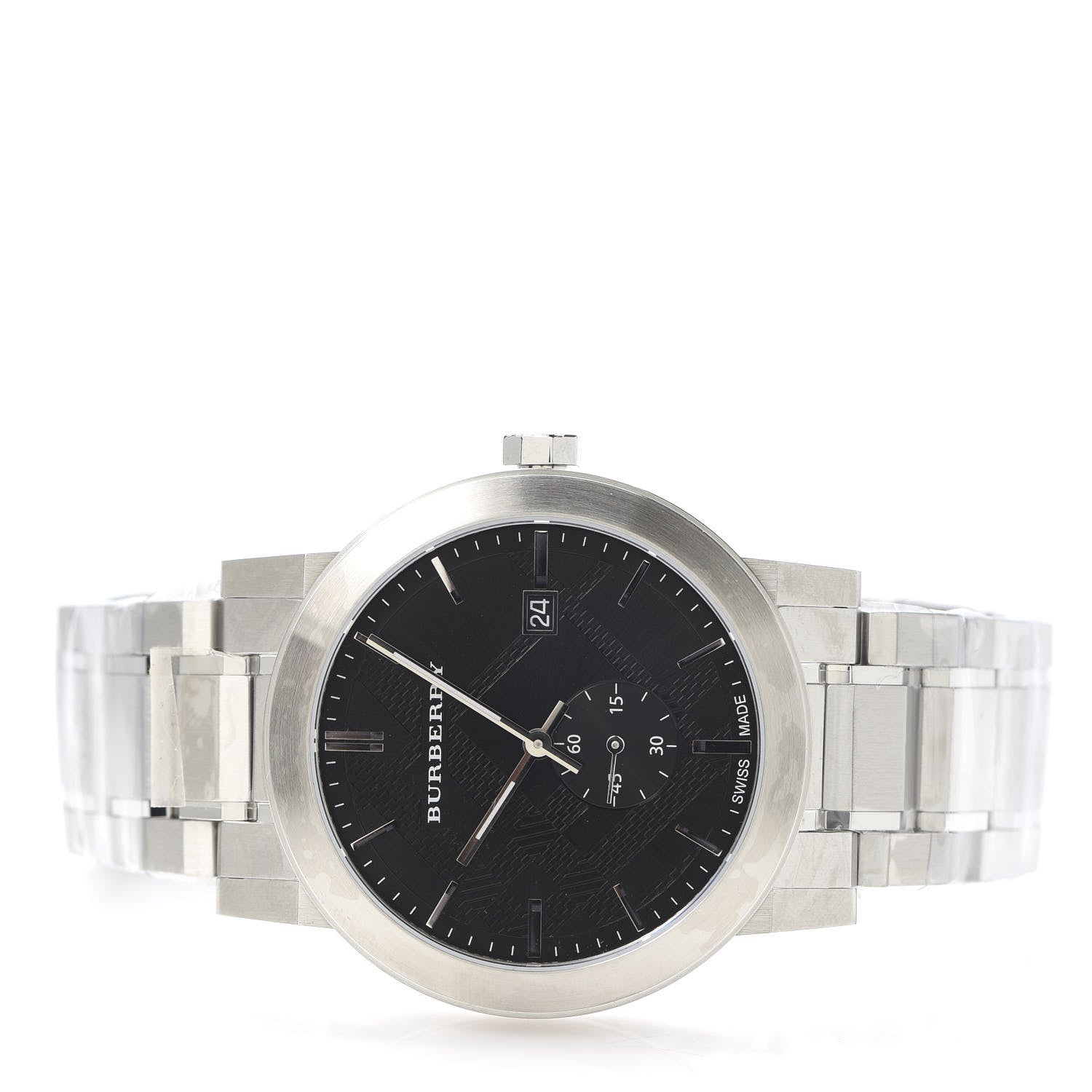 Burberry Stainless Steel 42mm Quartz Watch Black BU9901 3 of 7