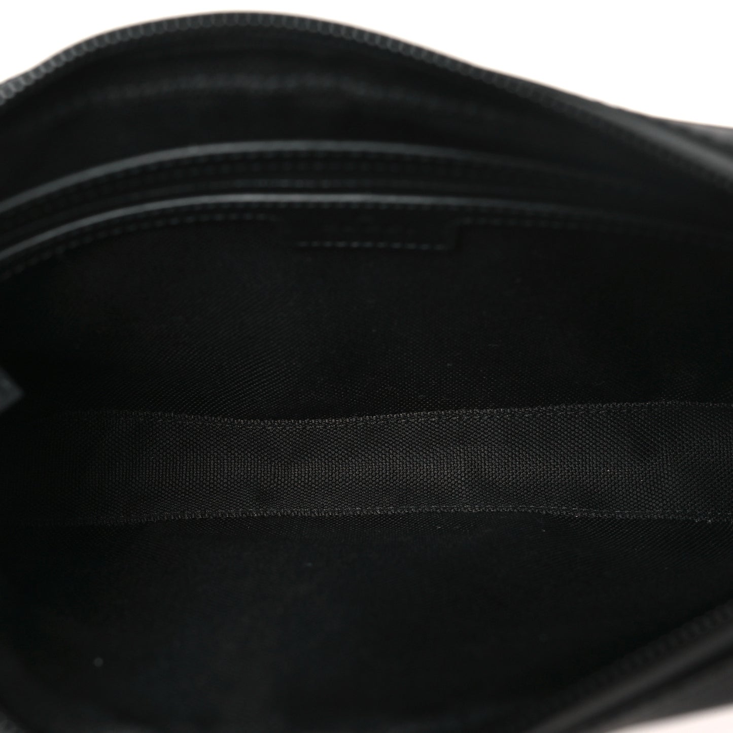 Rubber Effect Monogram GG Crossbody Bag Black