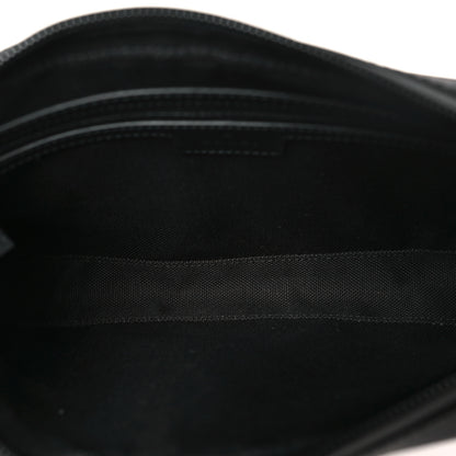 Gucci Rubber Effect Monogram GG Crossbody Bag Black 5 of 10