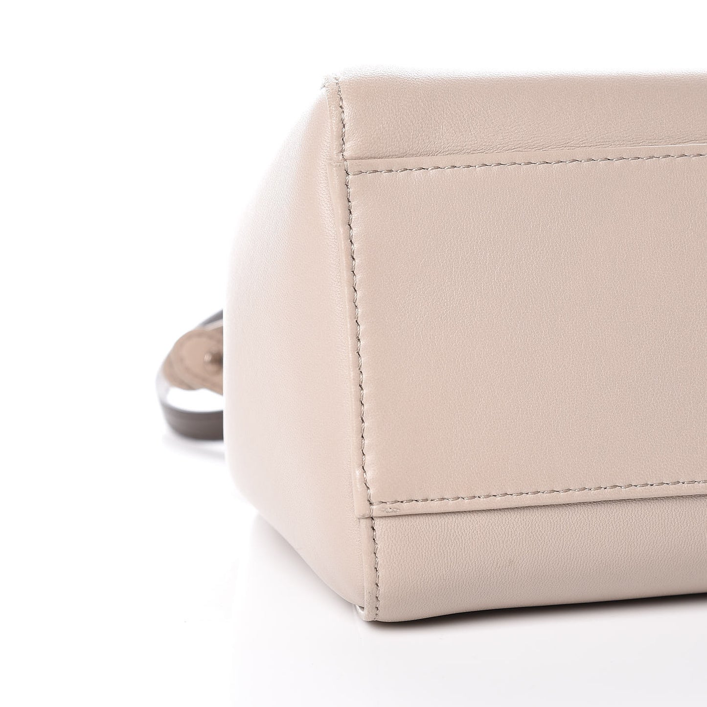 Nappa Colorblock Mini Peekaboo Iconic Satchel Grigio Polvere Carbone Bloody Mary