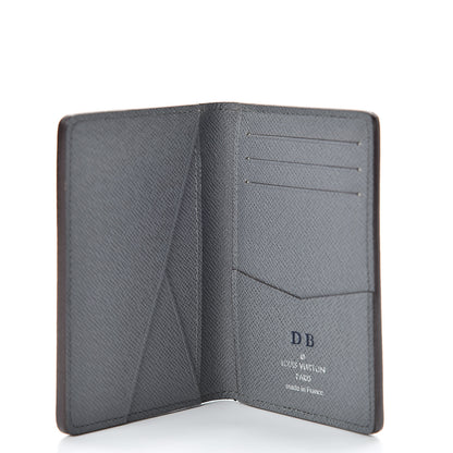 Louis Vuitton Taiga Pocket Organizer NM Glacier 5 of 7