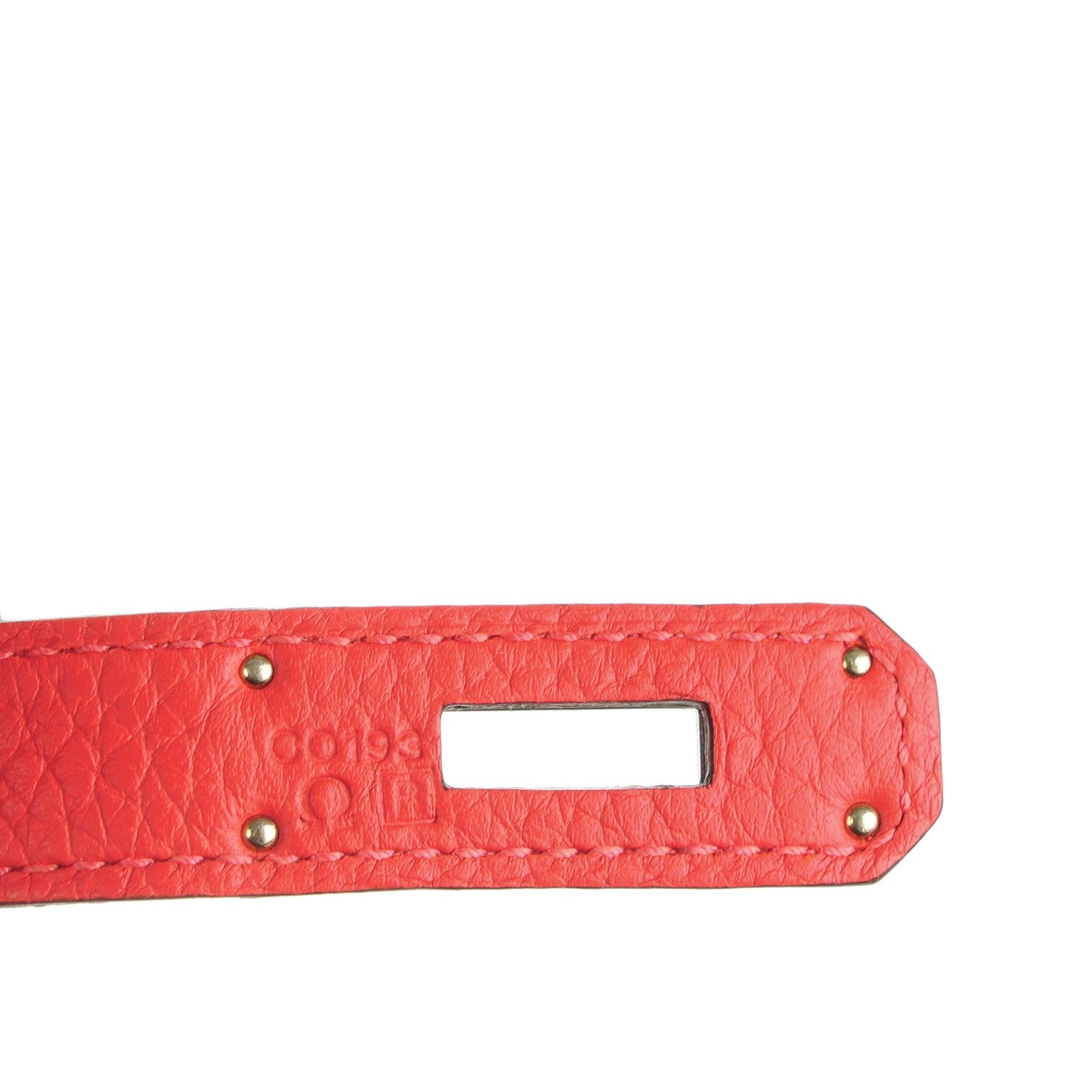 Hermes Taurillon Clemence Birkin 35 Rouge Pivoine 10 of 24