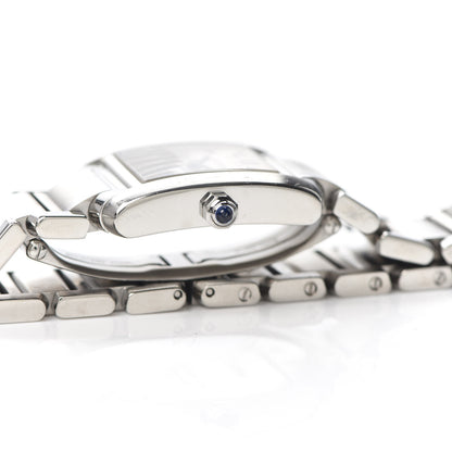 Cartier Stainless Steel 20mm Tank Francaise Quartz Watch 6 of 7