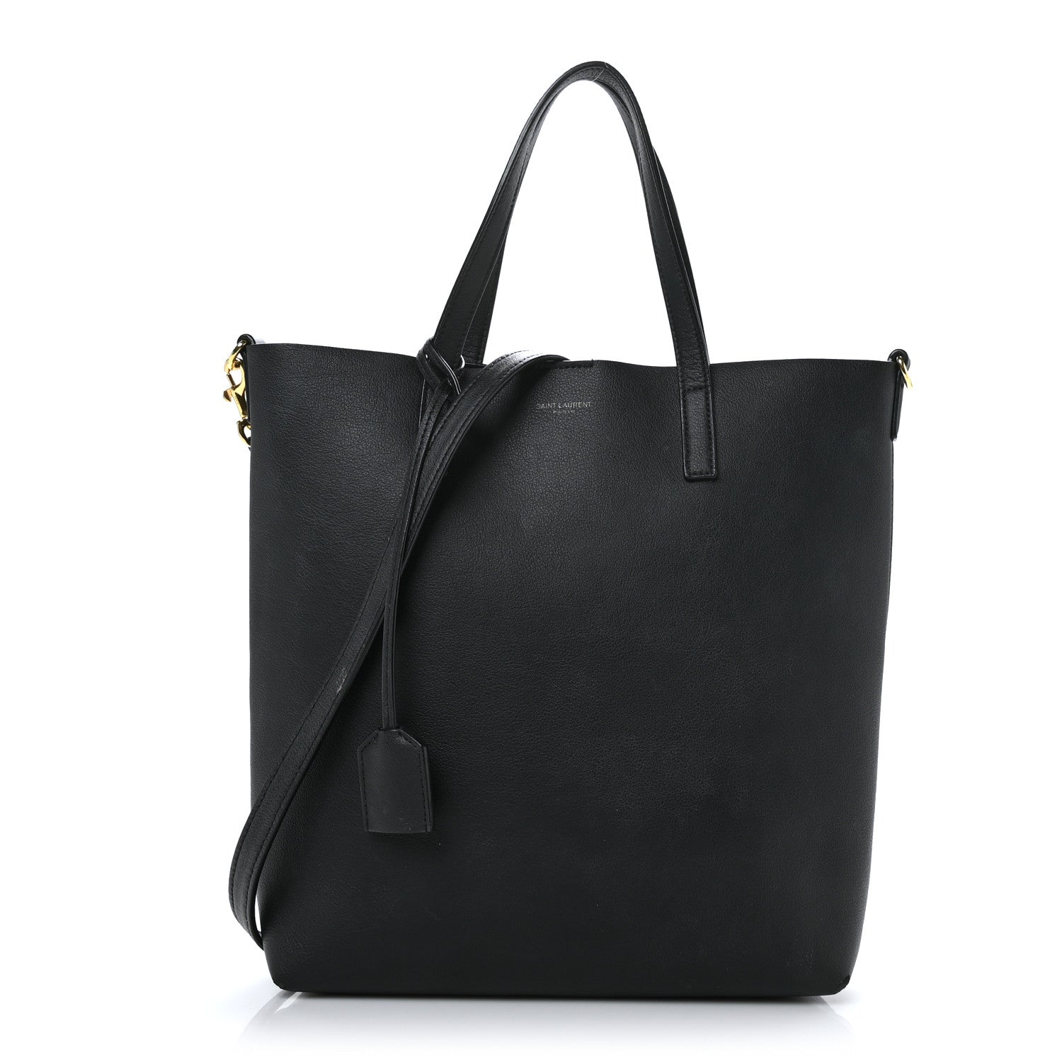 Saint Laurent Calfskin Toy Shopping Tote Black 1 of 12