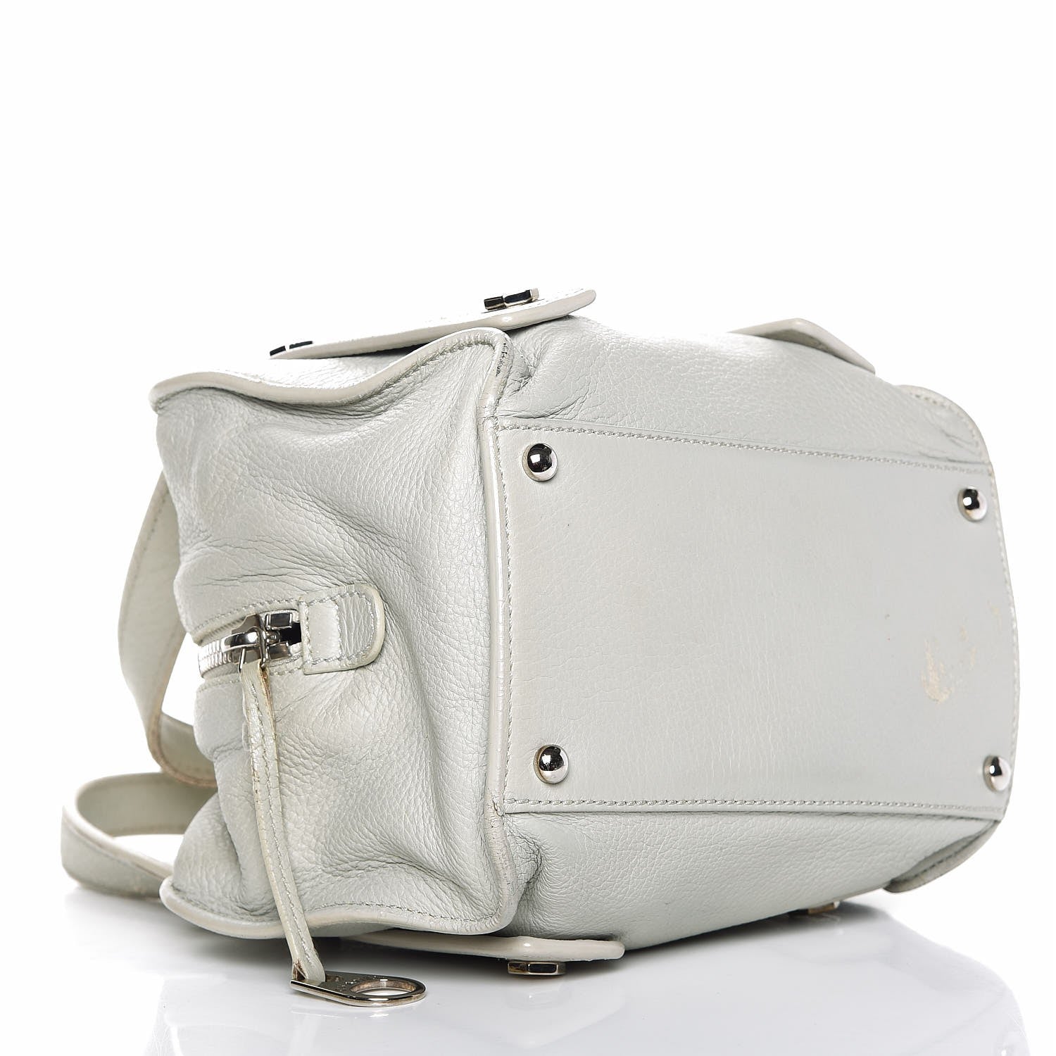 Chanel Deerskin Bolt Bag Light Green 4 of 21