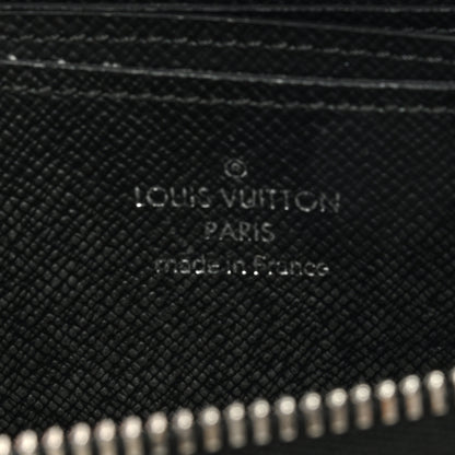 Louis Vuitton Taiga Zippy Coin Purse Vertical Black 6 of 6