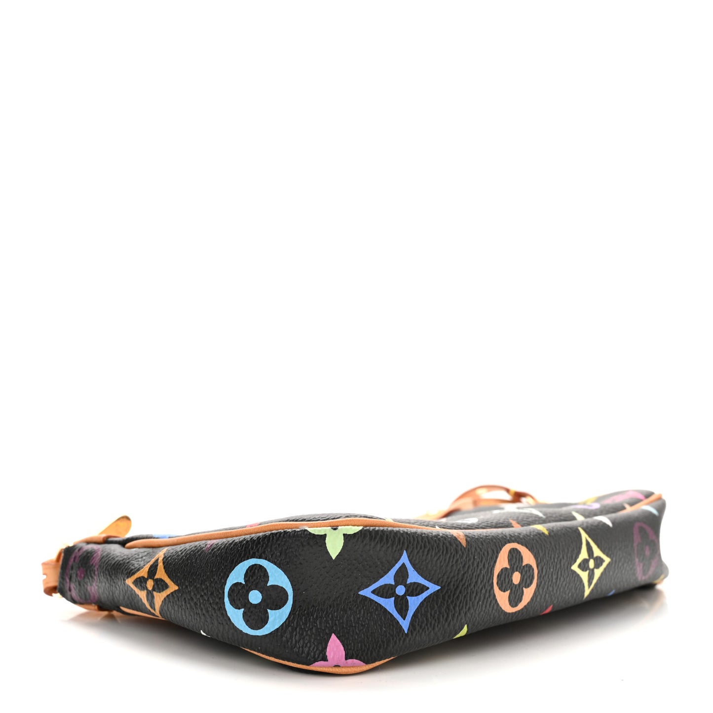 Monogram Multicolor Pochette Accessories Black