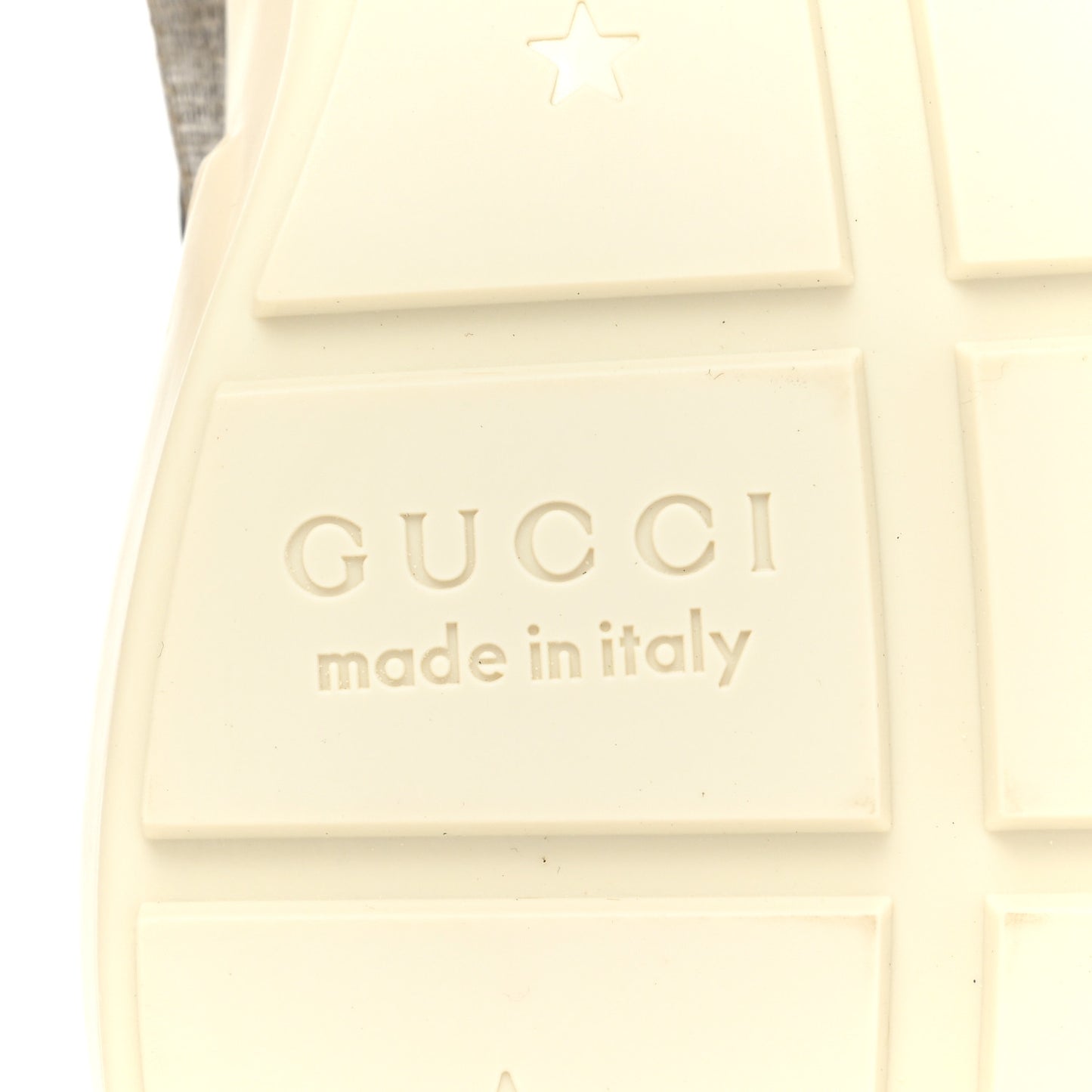 Maxi GG Supreme Monogram Gucci 100 Mens Rhyton Sneakers 9 Beige Ebony