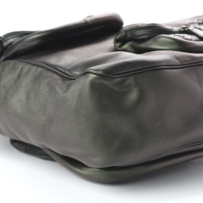 Bottega Veneta Iridescent Scarabee Multi Pocket Tote Green 6 of 9