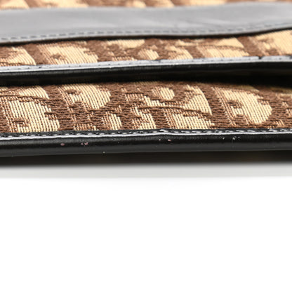 Christian Dior Monogram Pouch Clutch Brown 8 of 10