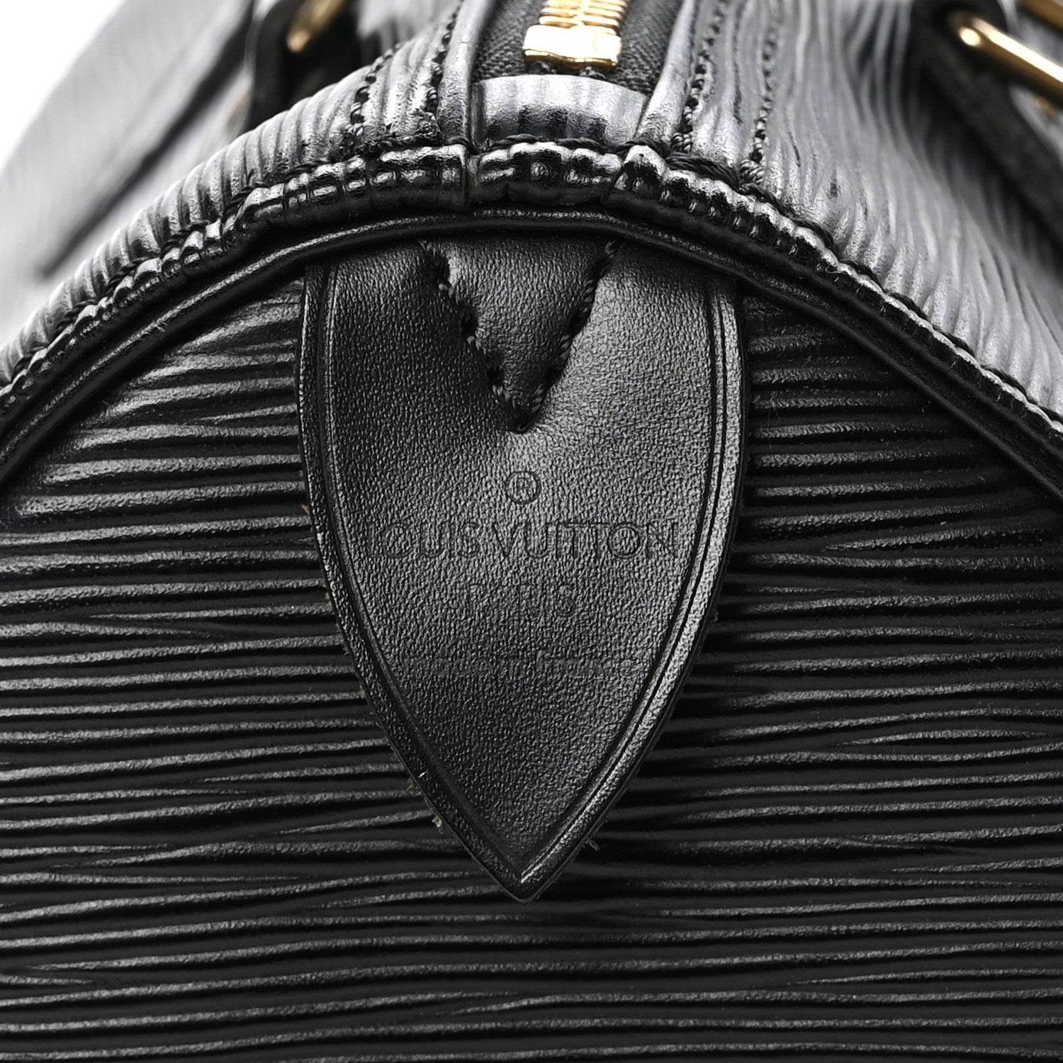 Louis Vuitton Epi Speedy 25 Black 7 of 12