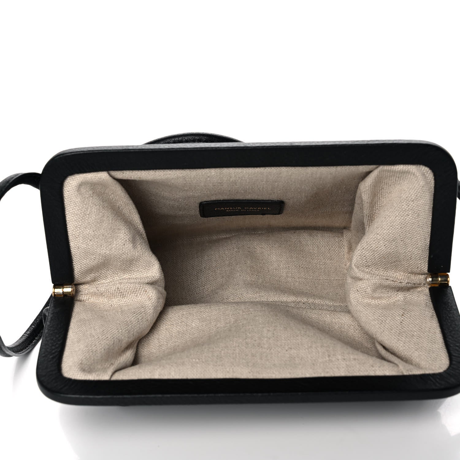 Mansur Gavriel Lambskin Mini Bloom Shoulder Bag Black 6 of 10